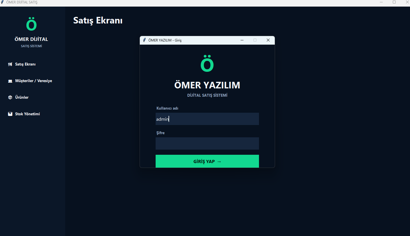 Ömer Yazılım POS Sistemi